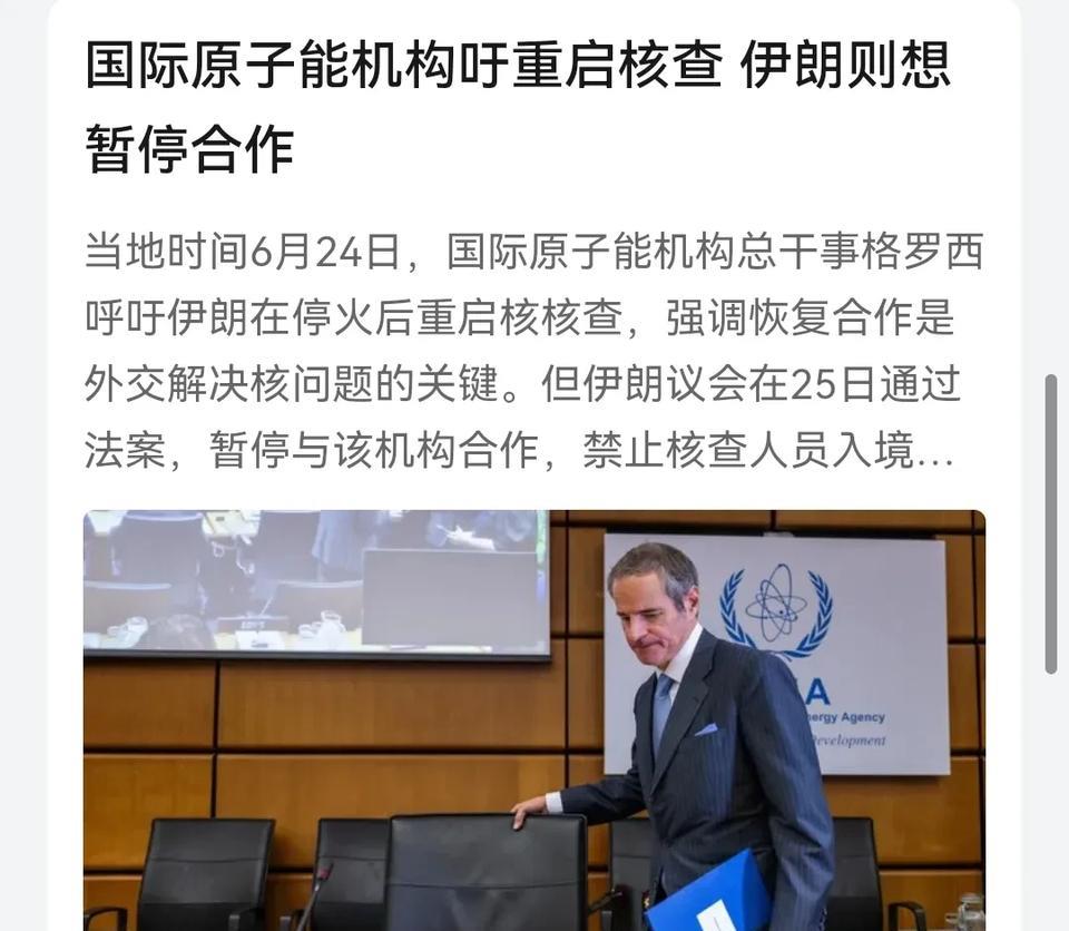 伊朗要防备“国际原子能机构”在美国操纵下刺探情报。国际原子能机构总干事格