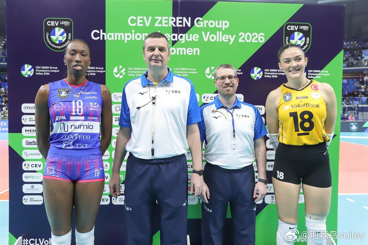 【女排欧冠】¼决赛首回合，瓦基弗银行客场在先丢两局情况下连扳三局3-2惊天大逆转