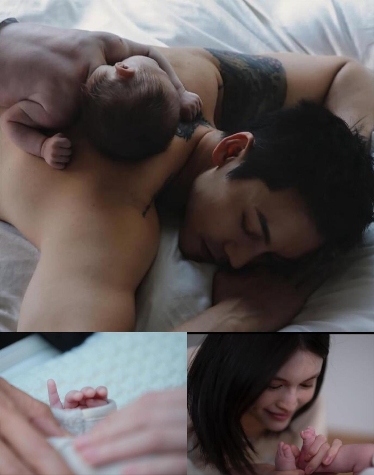 何穗今天在1月2号晒出儿子画面温馨，肉乎乎的小手小脚萌化网友！说起何穗和陈伟