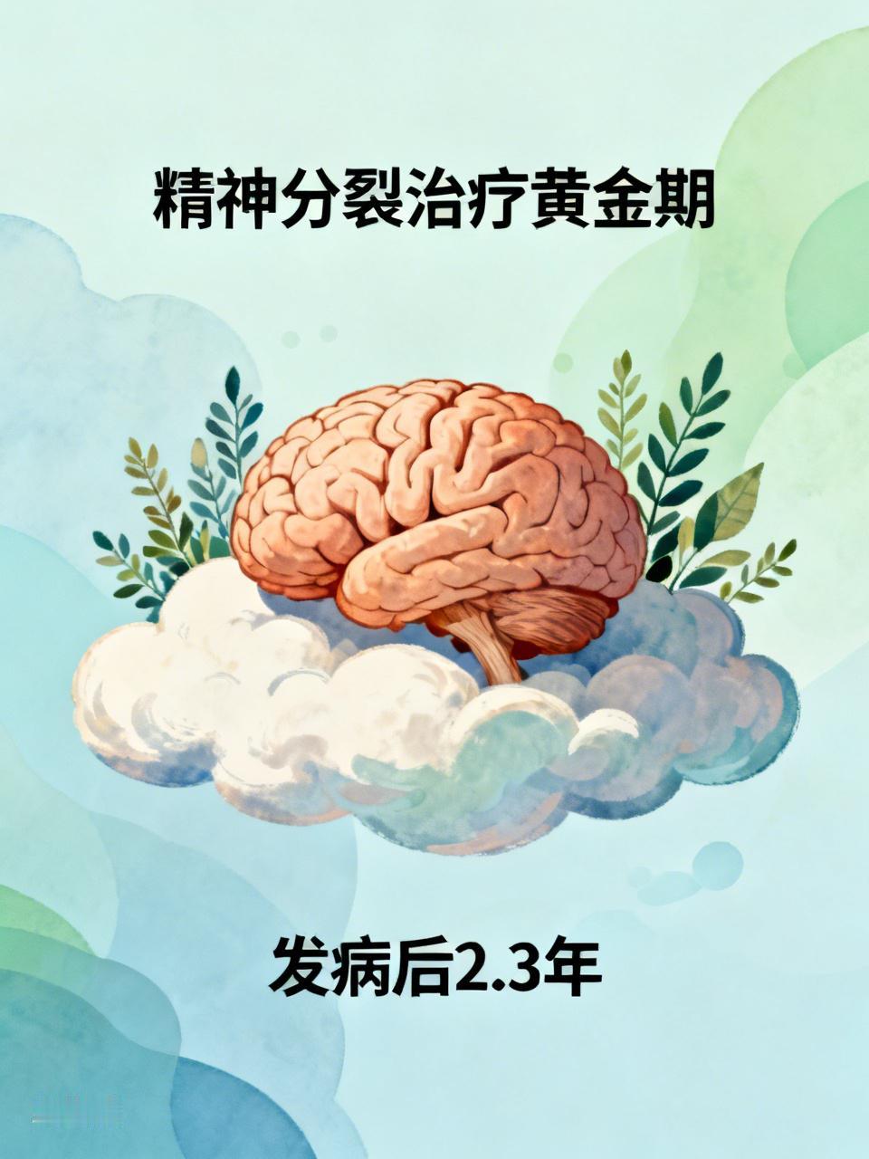 精神分裂治疗的黄金时间段一般是发病后的前2-3年。在这个阶段，患者的症状