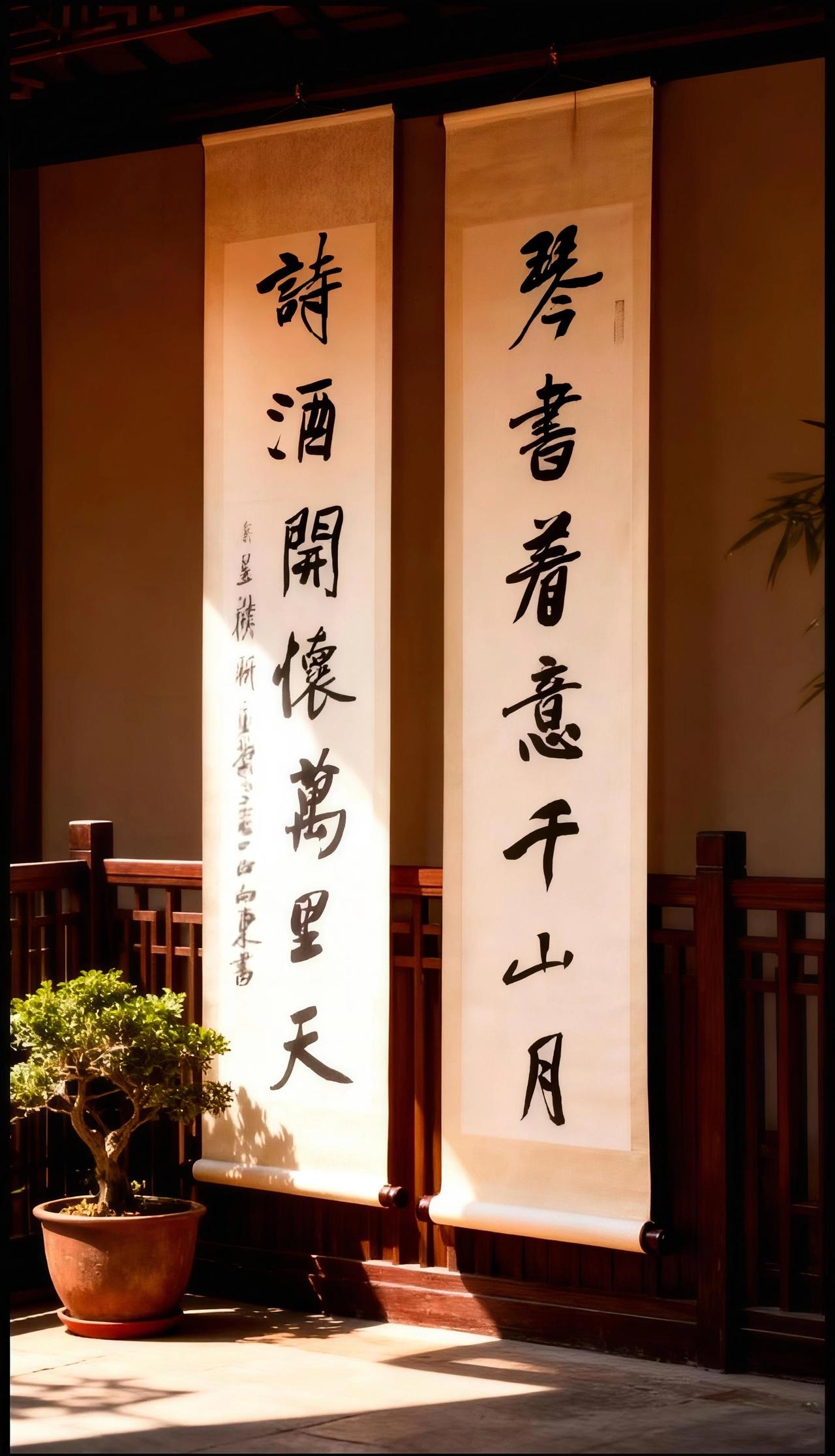 能分享一张您的书法作品吗
