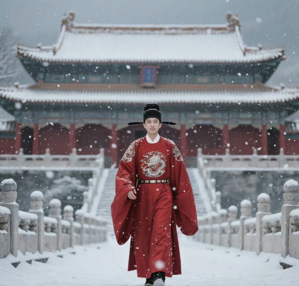 于正说将在新剧里饰演一位将军，是女二号的爸爸，看看是不是真的[笑着哭]​​​
