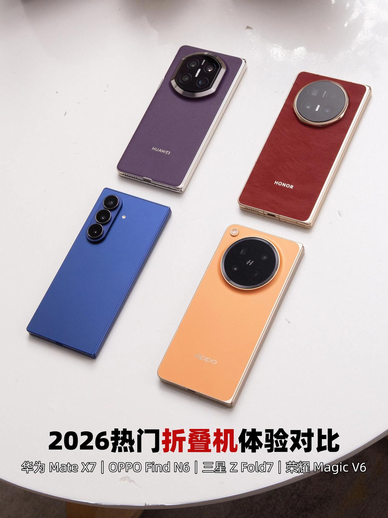 折叠机选购不头疼！一篇给你讲清楚最近真的越看折叠屏越心动啊~但说实话，想挑到一