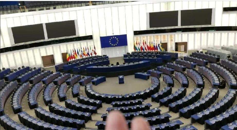 一句话把整个欧洲干沉默了在欧洲议会的一场会议上，熊猫代表的一句提问让全场瞬