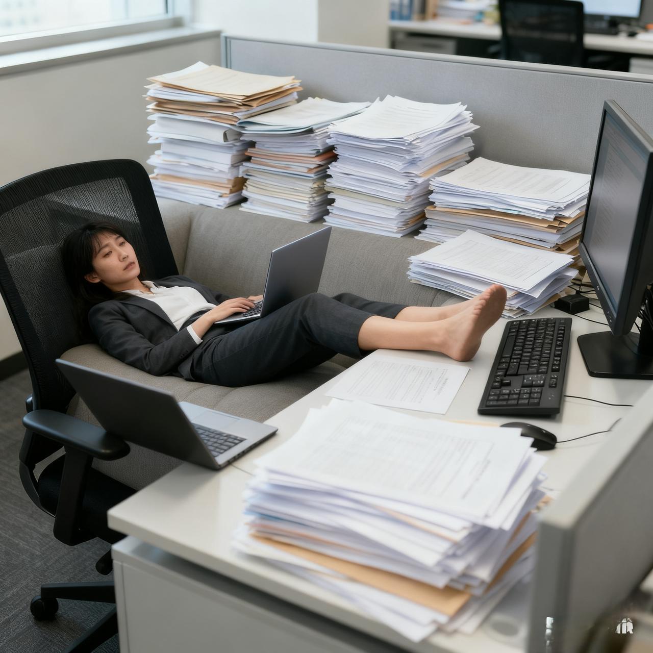 我们公司是业内知名的“卷王孵化器”。上周，人事部突然贴出通知：为缓解员工压力，特