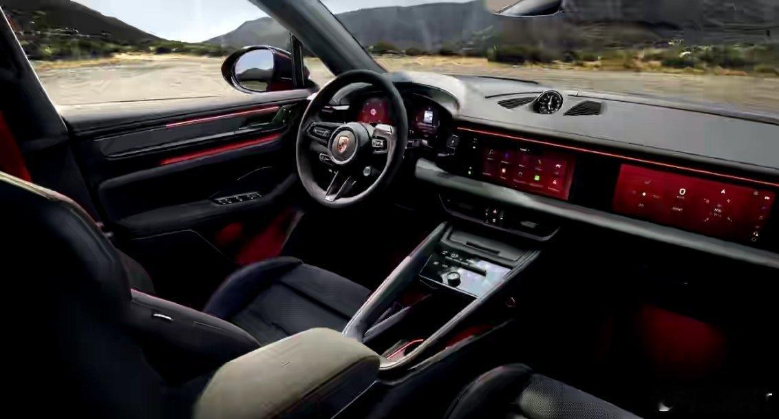 保时捷纯电MacanGTS官图采用全新运动套件比燃油版车型更便宜[思考]保