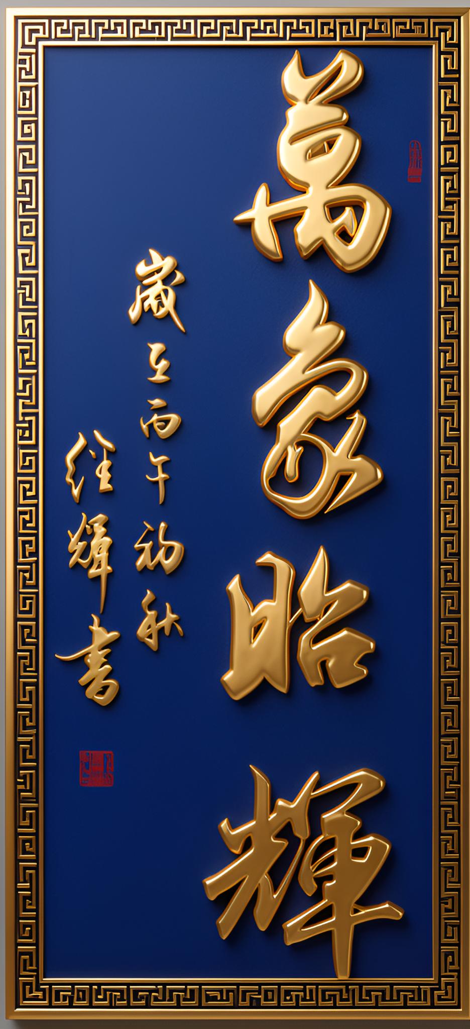 今日分享行书创作“万象昭辉”四字，此词听来便气势十足，寓意万物闪耀光辉。在北京园