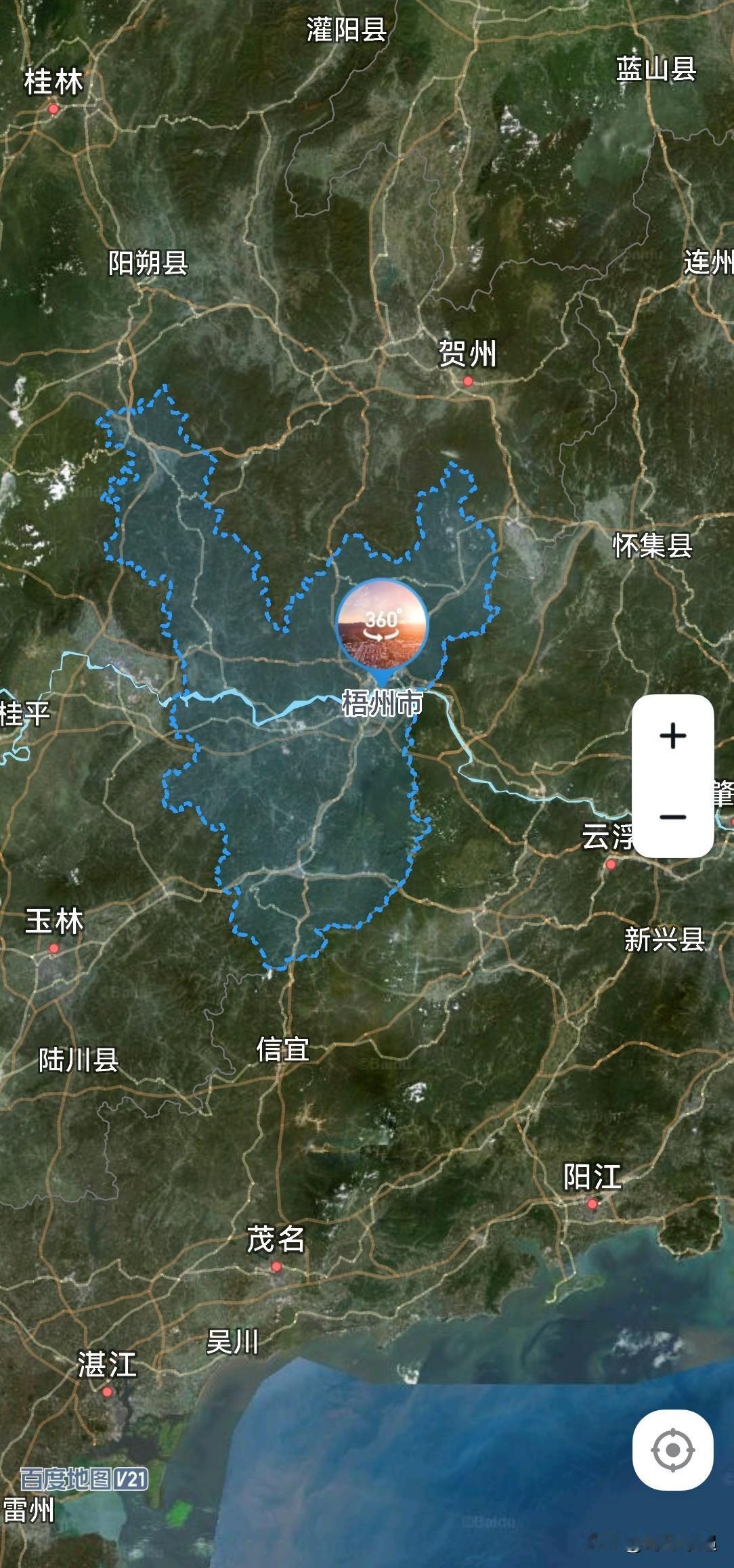 广西梧州市，从大人1到府政1是拔提用重吗？梧州市，总面积12588平方公里，占