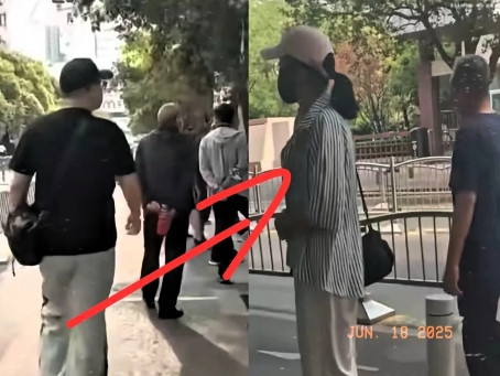 惊喜！柴桑大姐现身，状态超惊艳云昊一早晒出的画面里，柴桑大姐在门口等待的背