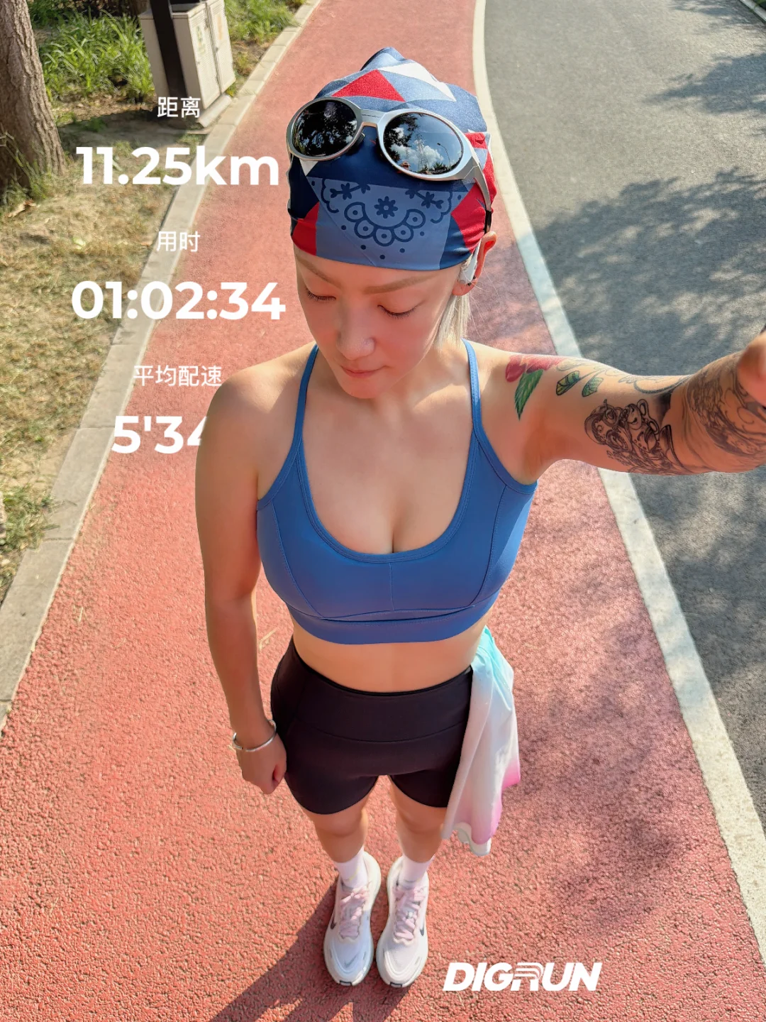 别劝我避暑！我偏要在阳光下跑🏃‍♀️