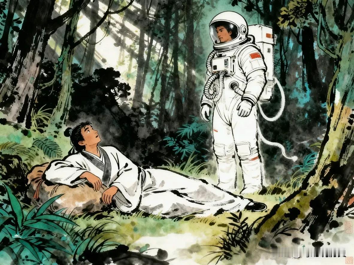 公元9世纪，唐人段成式在其志怪笔记《酉阳杂俎·天罔》中，记录了一则由友人郑仁本表