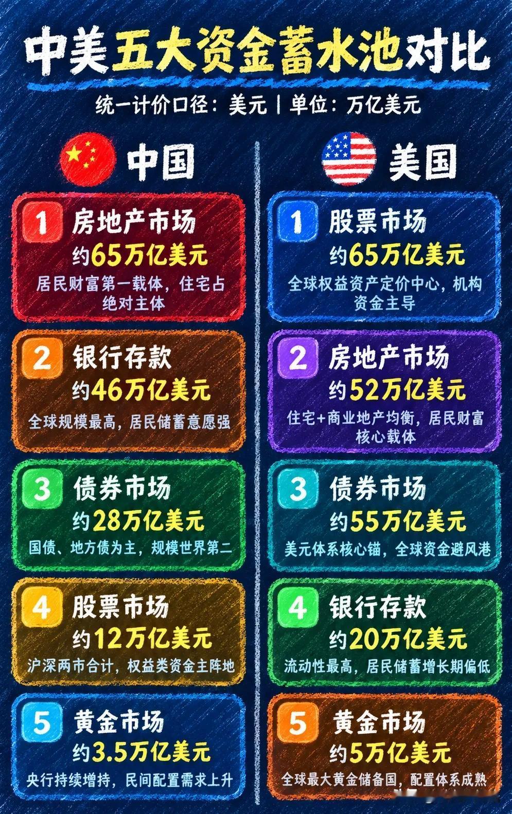 中美最奇妙的默契，就是各自造了一个价值65万亿美元的巨型水库来安放国民信仰：中国