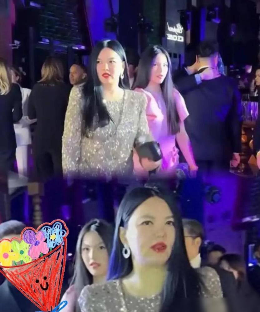 李湘报出英国女校年费时，何超琼只回了句：这饼普洱我存了十年。这幕同框真的很有