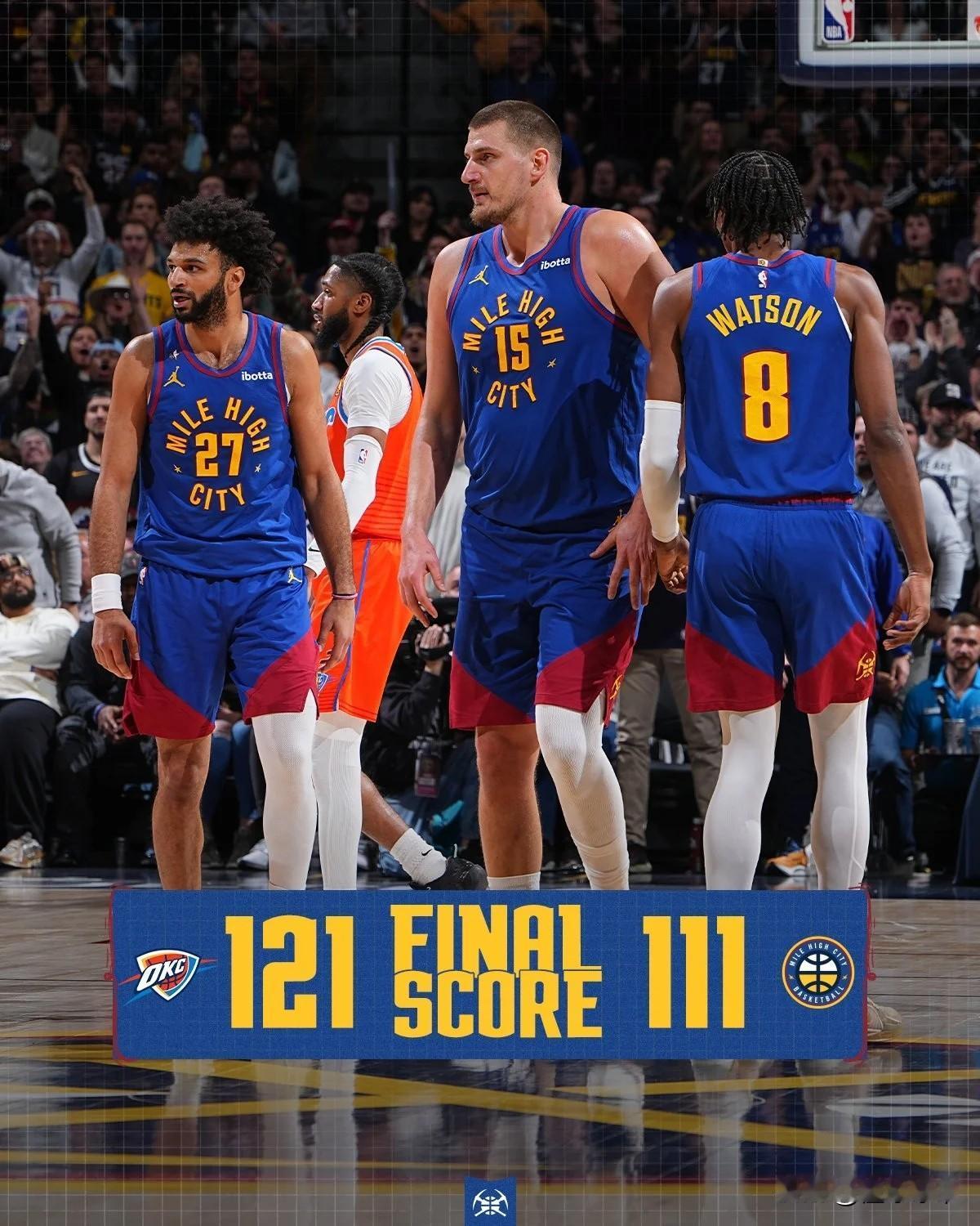 输掉了MVP，约基奇仅得16分输球又输人!在今天约基奇与亚历山大的MVP巅峰