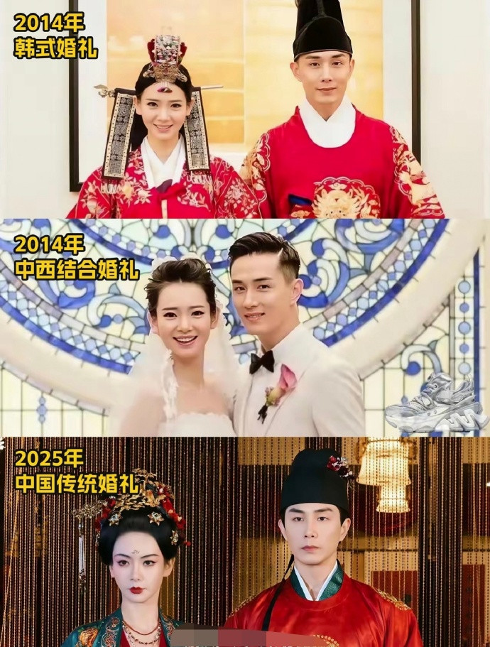 原来李承铉戚薇举办了三次婚礼啊，一次是韩式婚礼，一个是中西结合的婚礼，今年在妻子