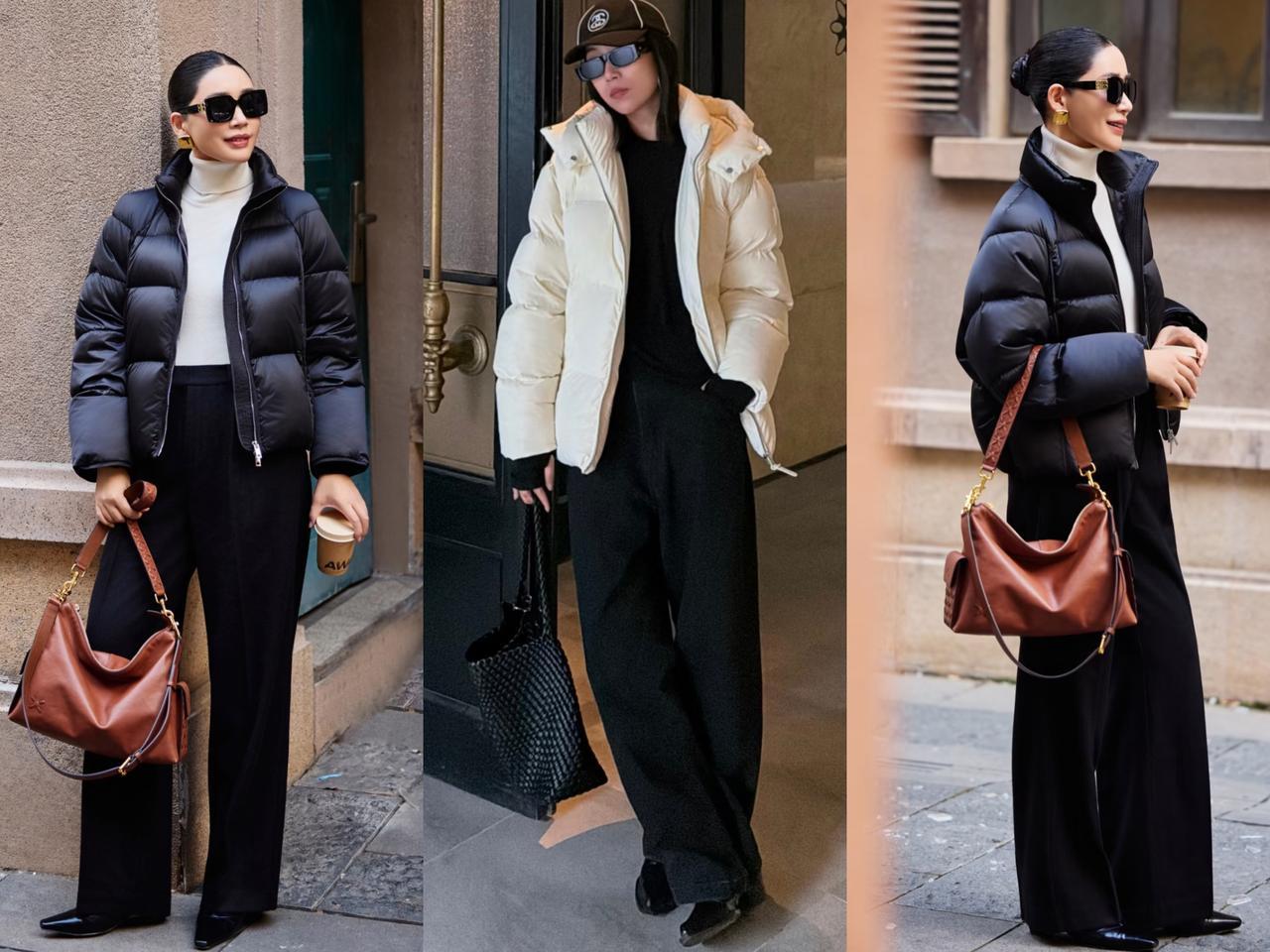 服装款式得体大方：大多数中老年人都有身材发福现象，有的人腰腹部有赘肉，有的人胯宽