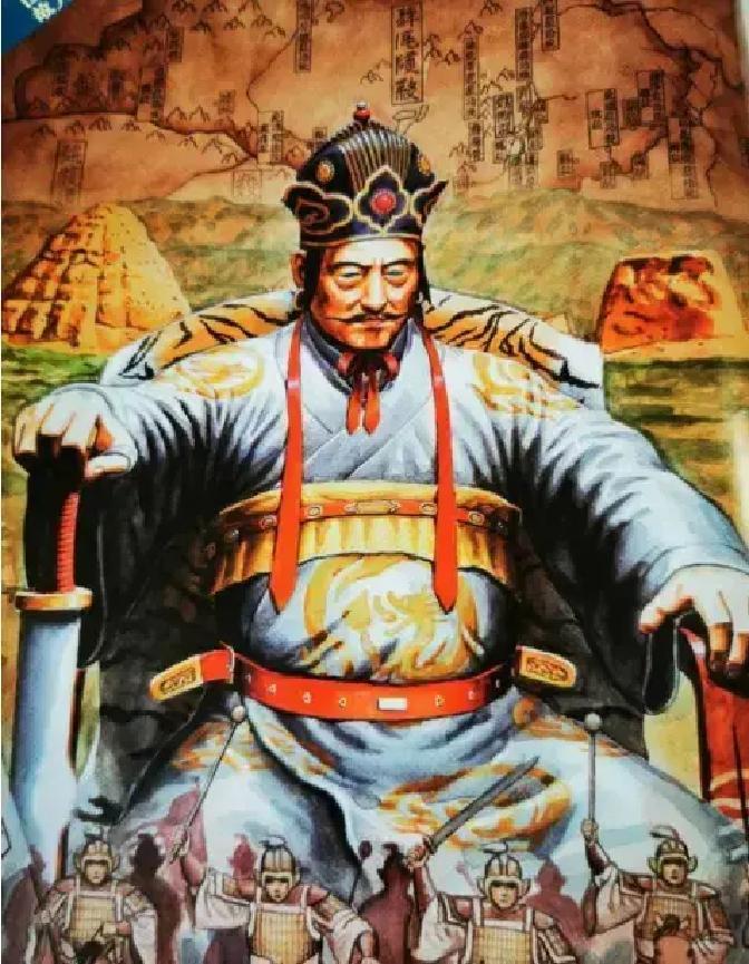 🌞1048年正月，西夏太子宁令哥来到父皇李元昊的寝宫，隔门听见父皇正在跟自