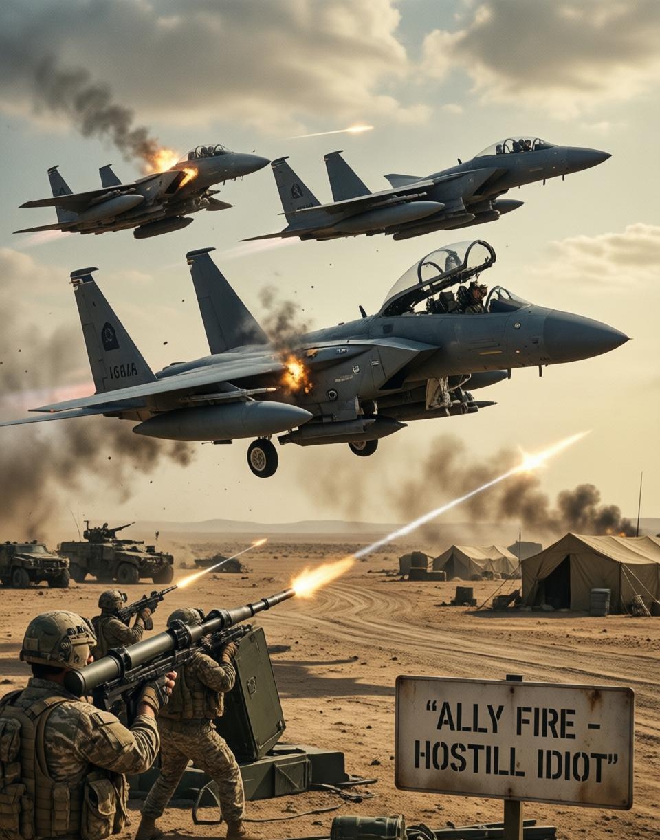 这事儿说出来都有点黑色幽默。3月2日，美军中央司令部自己证实了：三架F-15