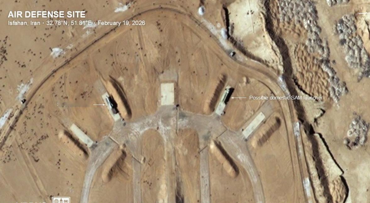 这还没有开打呢，伊朗底牌就被掀开了，卫星照片发现了，伊朗在德黑兰附近的S-300