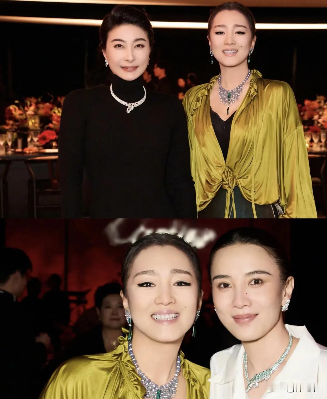 巩俐的头身比简直太优秀了，因为我以前一直只知道她是大骨架很高挑，没想到她的头脸小