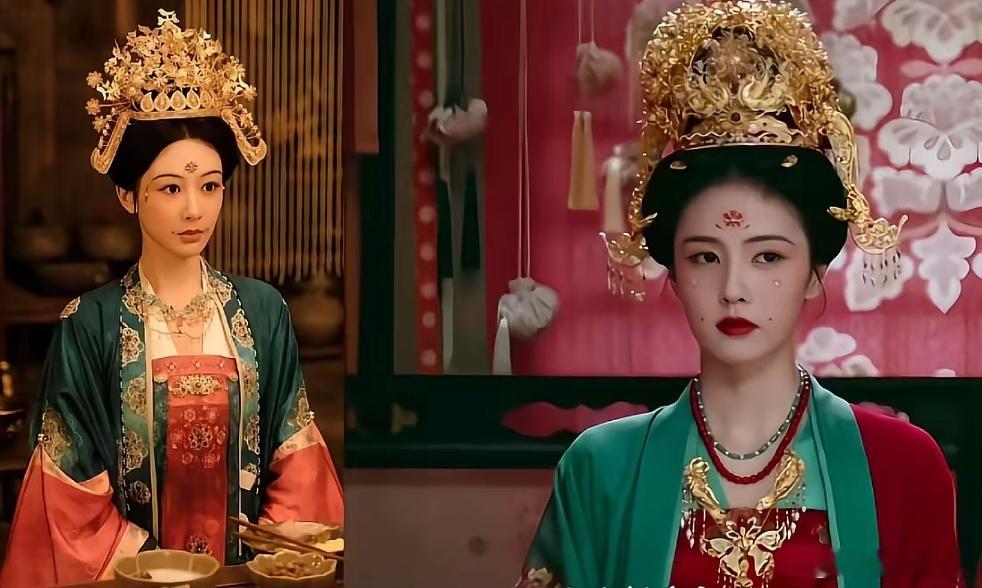 看得出白鹿很喜欢杨紫的服化道了，完全复刻