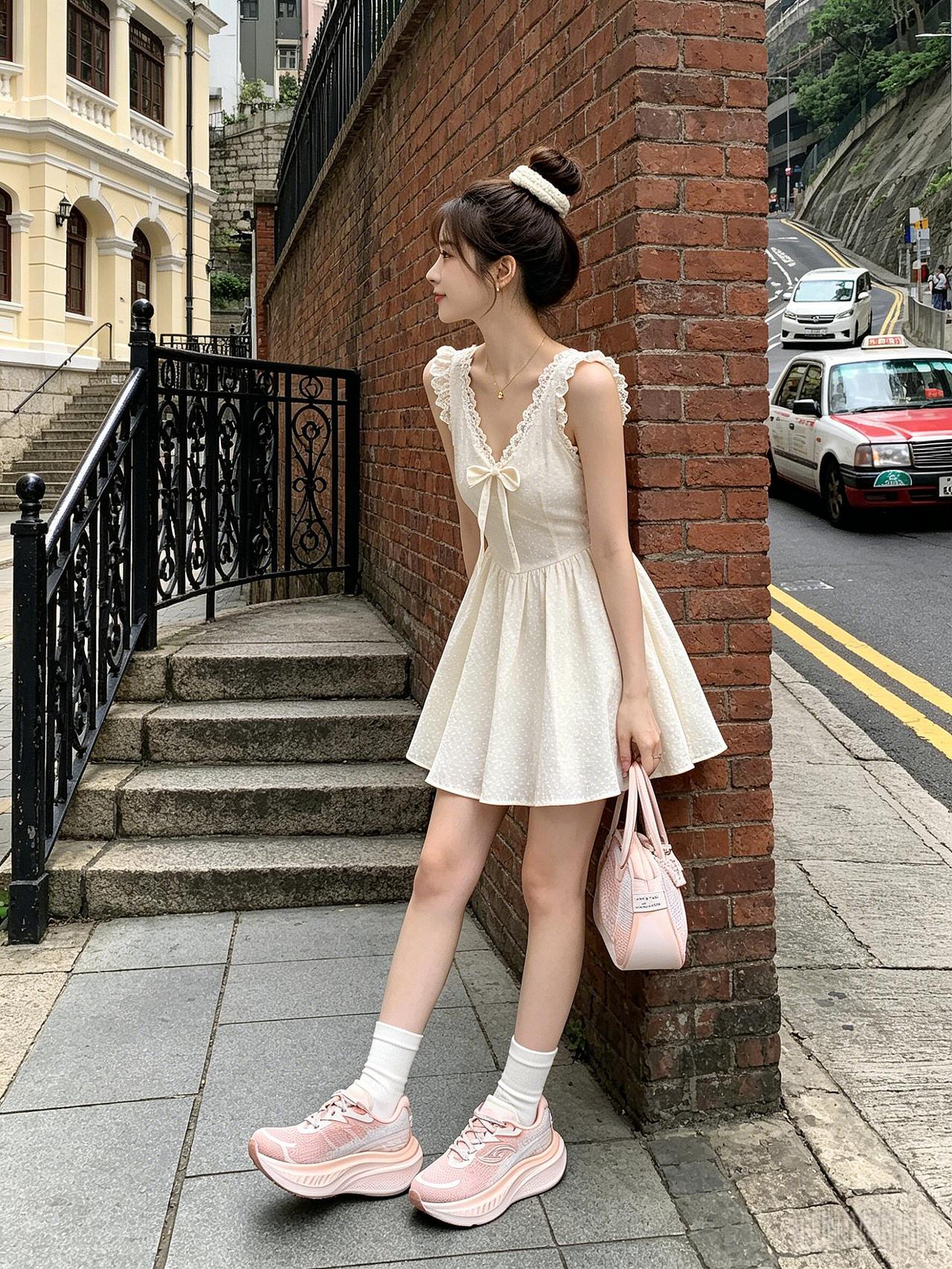 夏日清新穿搭