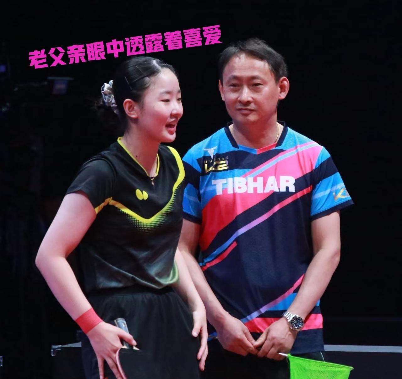 张本宇太爱美和这个姑娘了！乒超联赛张本美和的首秀迎来了开门红，这是训练场不为人