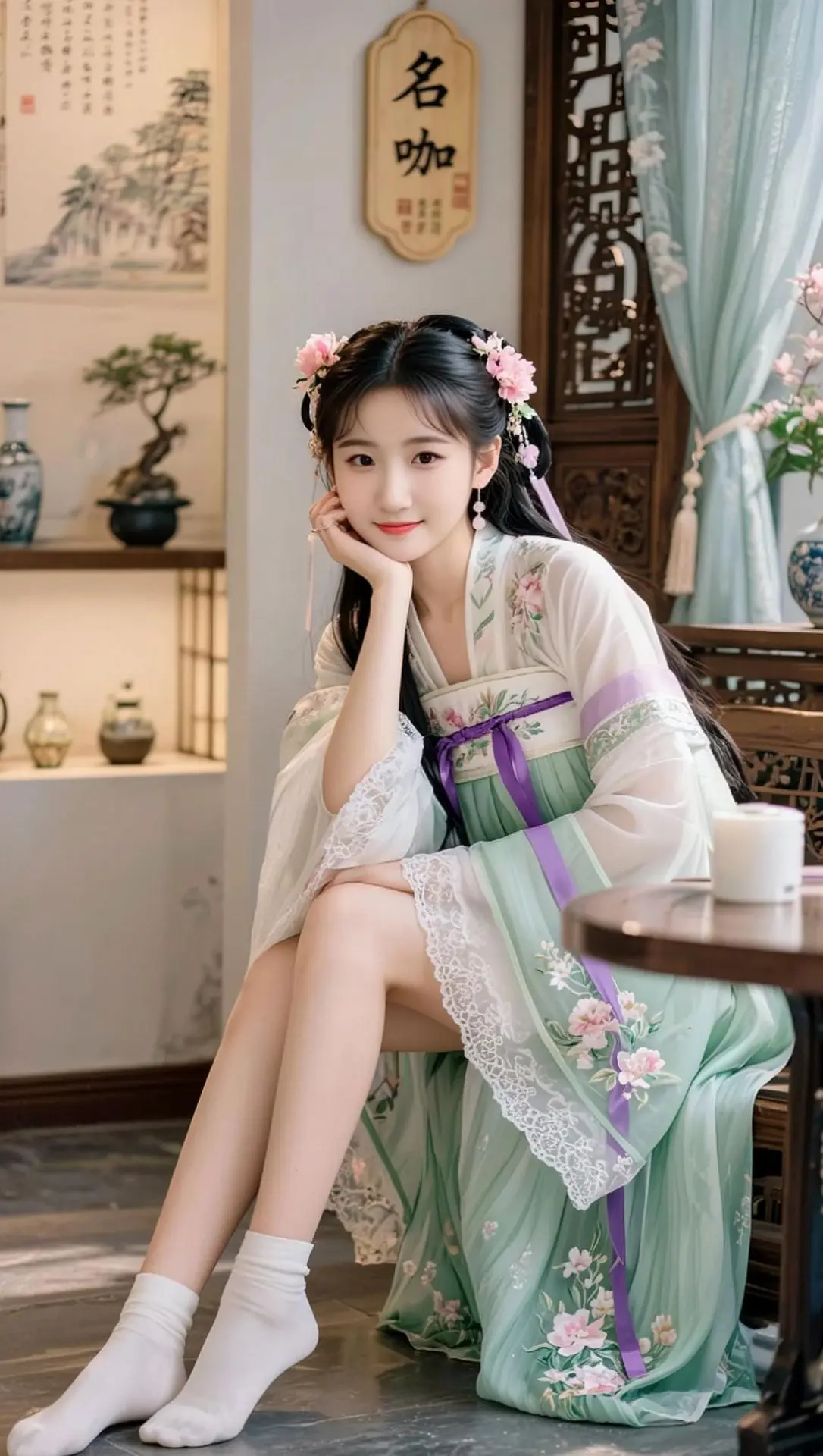 AI古风少女写真 随变ai随便玩