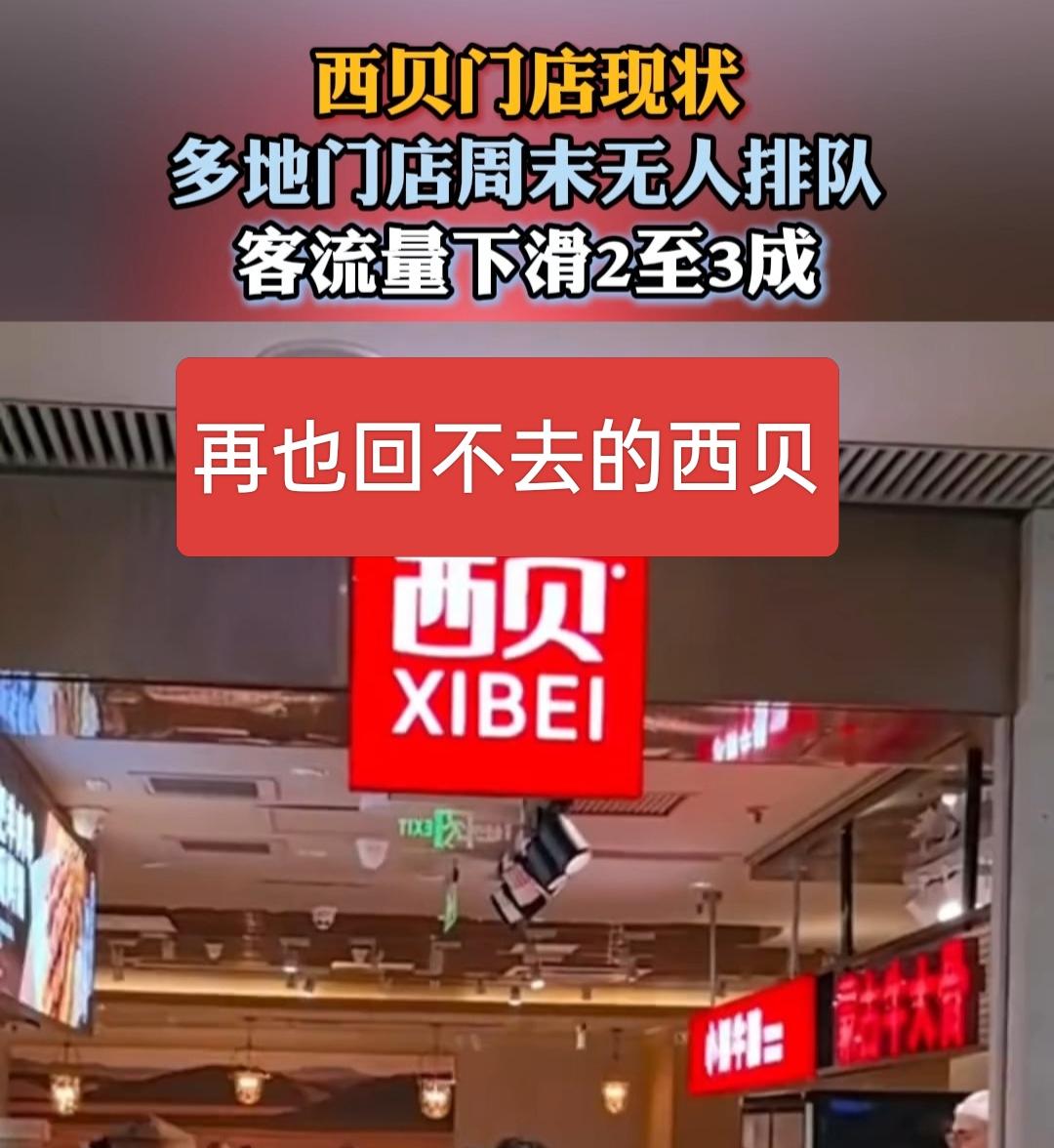 西贝再也回不到过去了，人民日报下场也不行，罗永浩吐槽几句能把一个企业搞黄吗？他有
