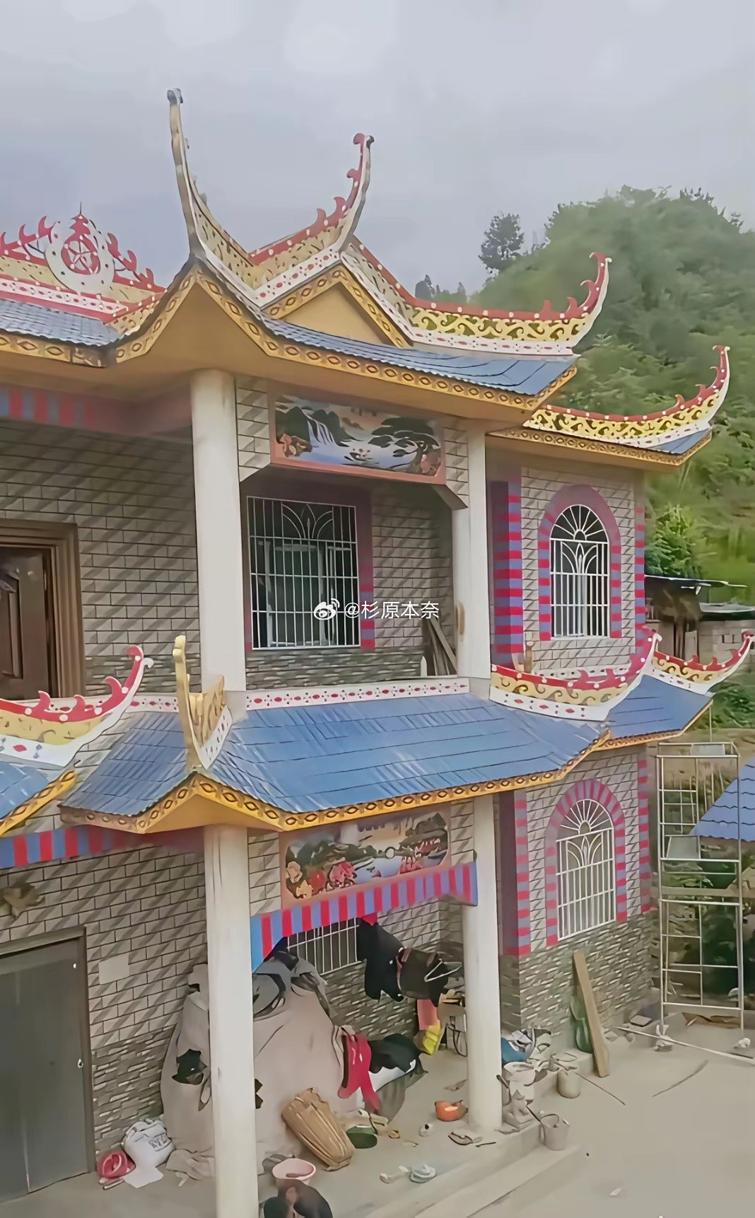 敢住在这样的房子里，内心一定很强大
