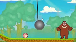 ★熊出没之熊大熊二迷宫冒险★看萌宝妈妈和熊