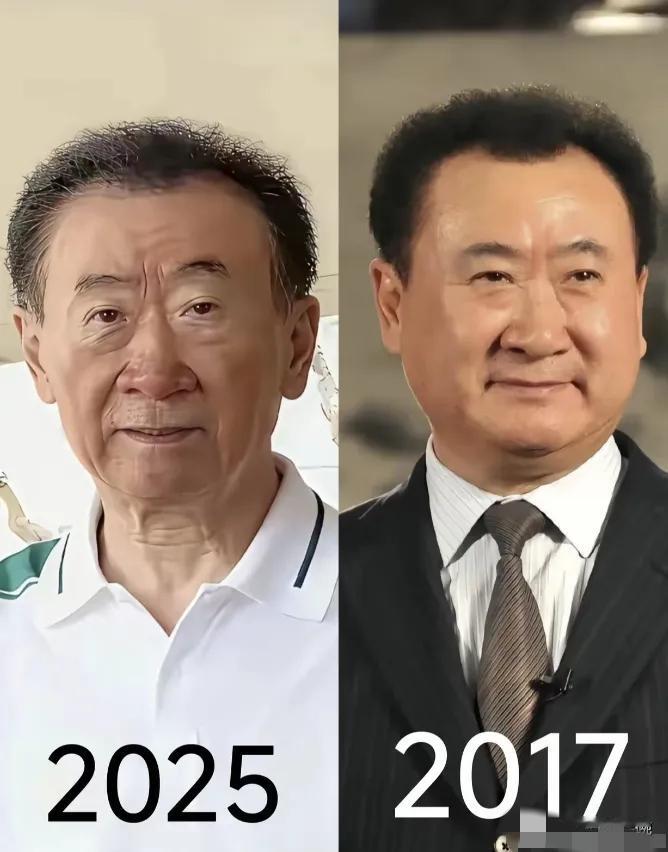 王健林这两年的变化,真是让人看了唏嘘。网上流传的近照里,他穿着笔挺西装,可肩膀窄
