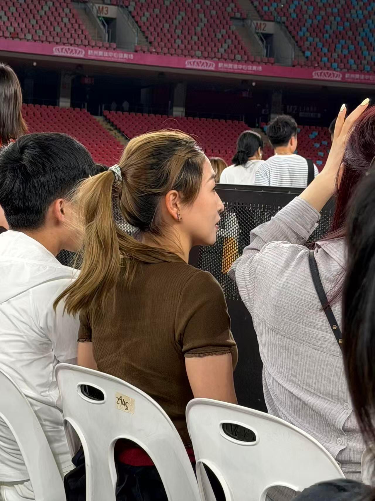 刘诗雯又来看蔡依林演唱会啦