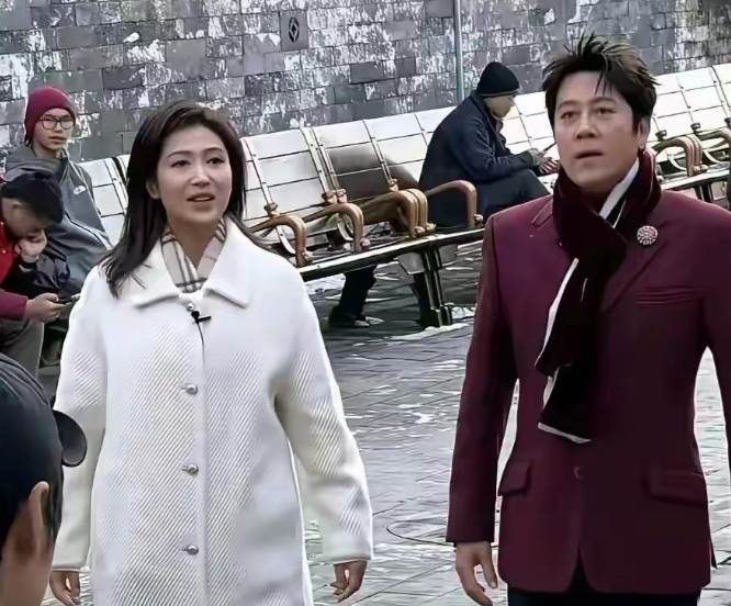 跟蔡国庆走在一起的这个女子对她不是很熟悉，这都是以前的老照片了，在拍摄这些照片