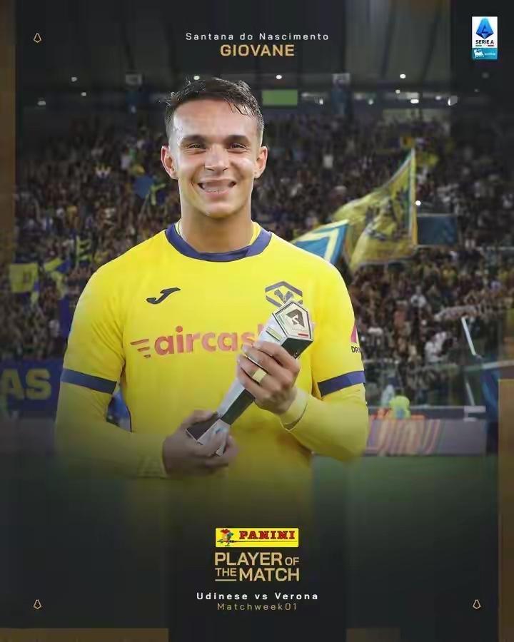 谁会走？国际米兰瞄上了维罗纳的22岁巴西前锋吉奥瓦尼，准备冬窗斥资2000-25