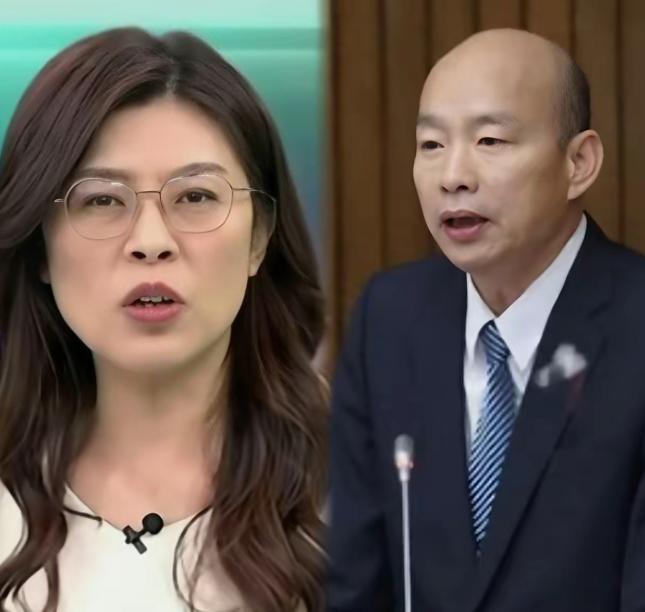 韩国瑜不恭喜郑丽文，是怕她抢2028的位子？韩国瑜的沉默有点意思。郑