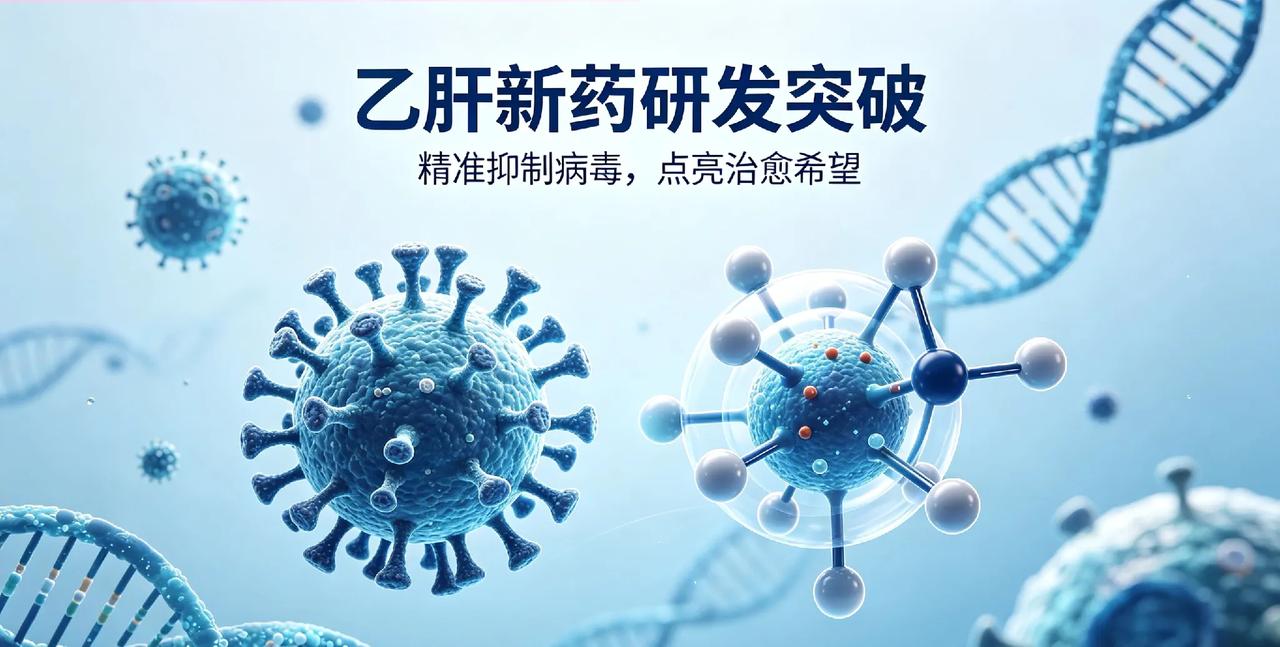 2026乙肝新药重磅进展！功能性治愈迎来新希望好消息！慢性乙肝患者们久等了