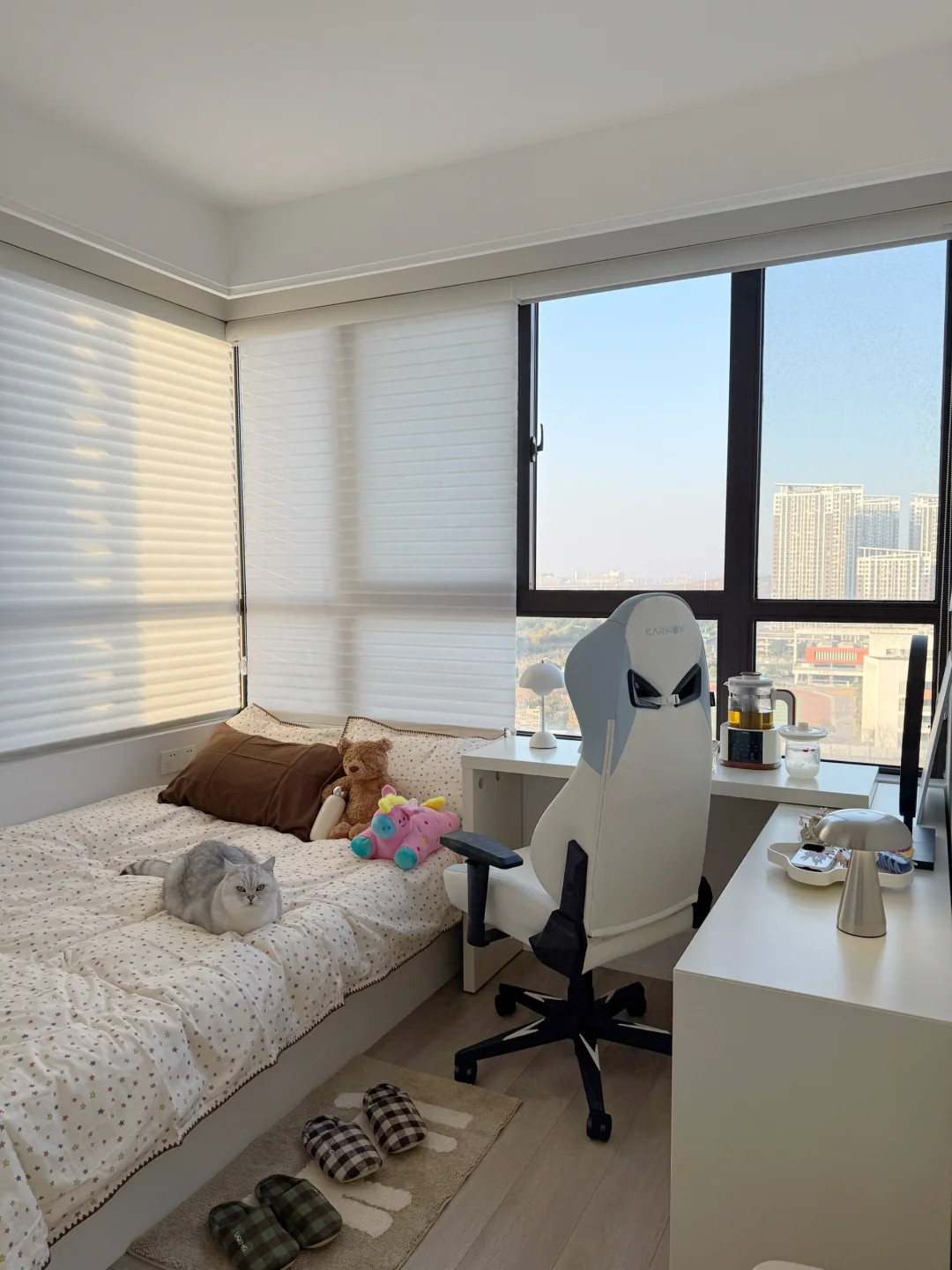 9m²小卧室｜冬季🌞宅家好暖和🐈