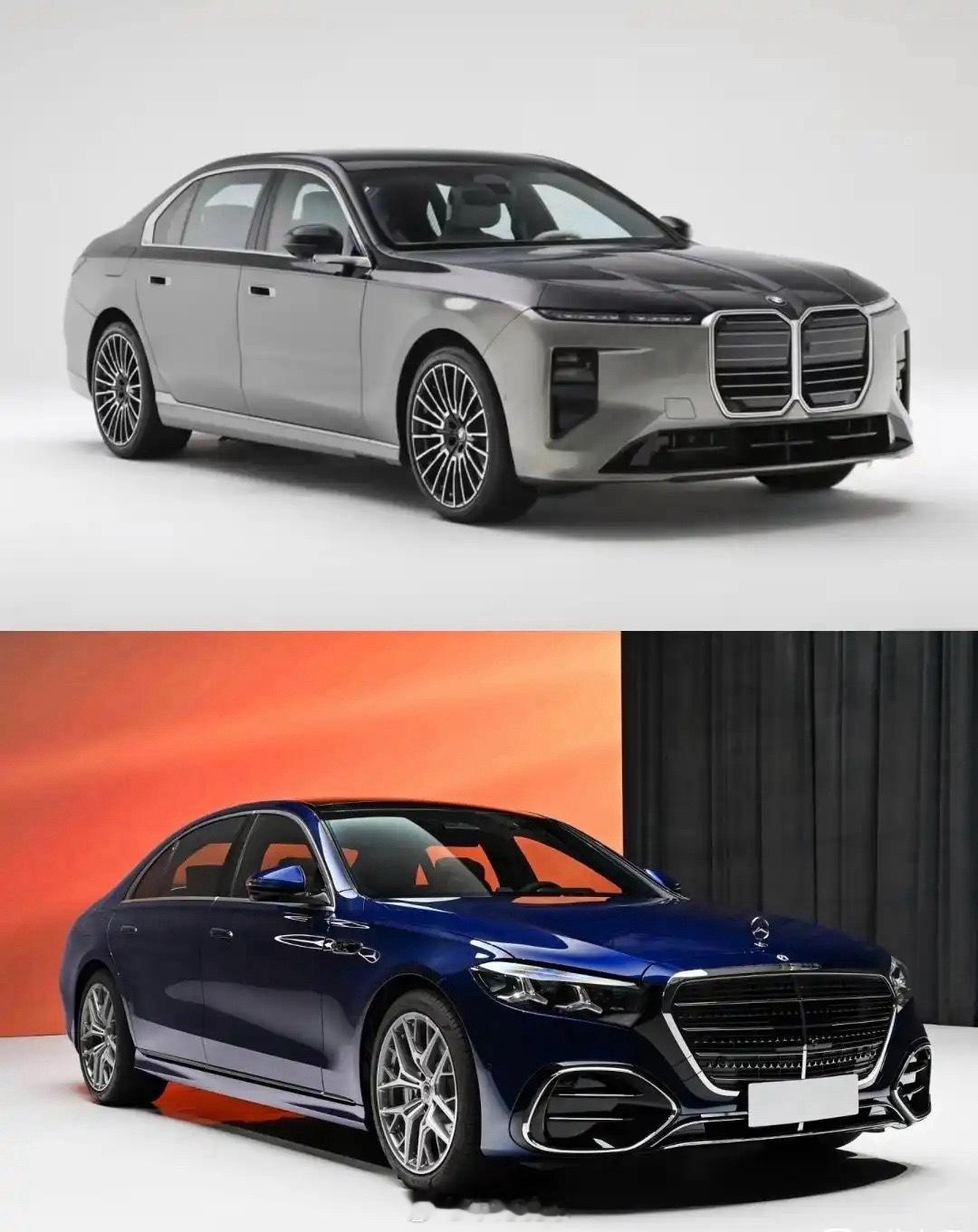 新七系和新S级这改得简直没法看了。没活硬整，设计不出来现款明明可以延毕