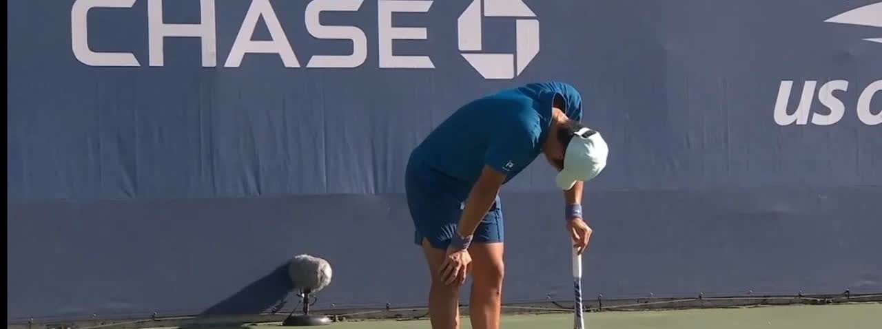 🎾🎾商竣程这种体质，想吃竞技体育这碗饭，选择网球这项运动就是个错误。全赛季几