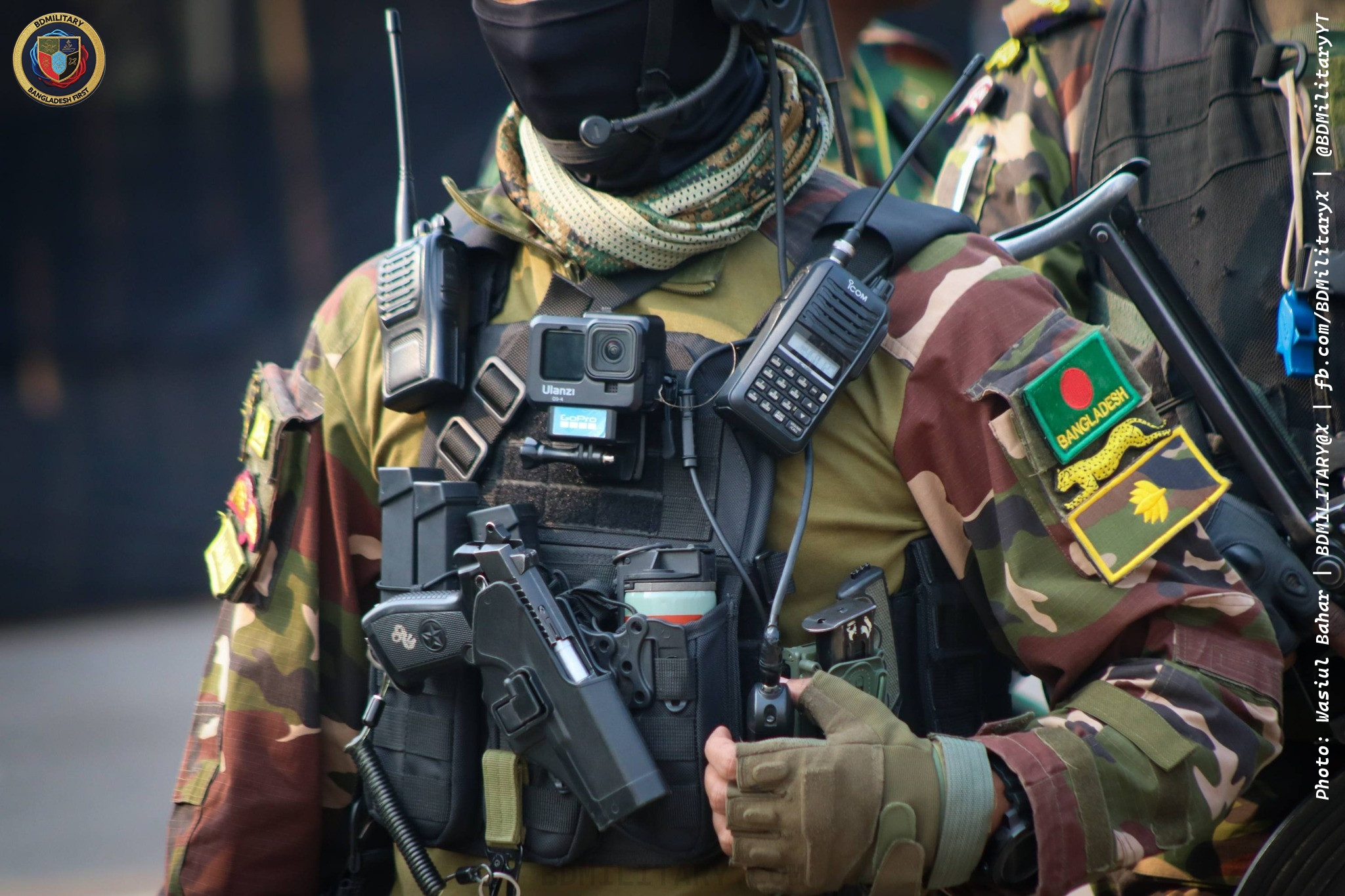 在孟加拉政治活动家奥斯曼・哈迪的国家葬礼期间，孟加拉陆军特种部队参与了现场保安工