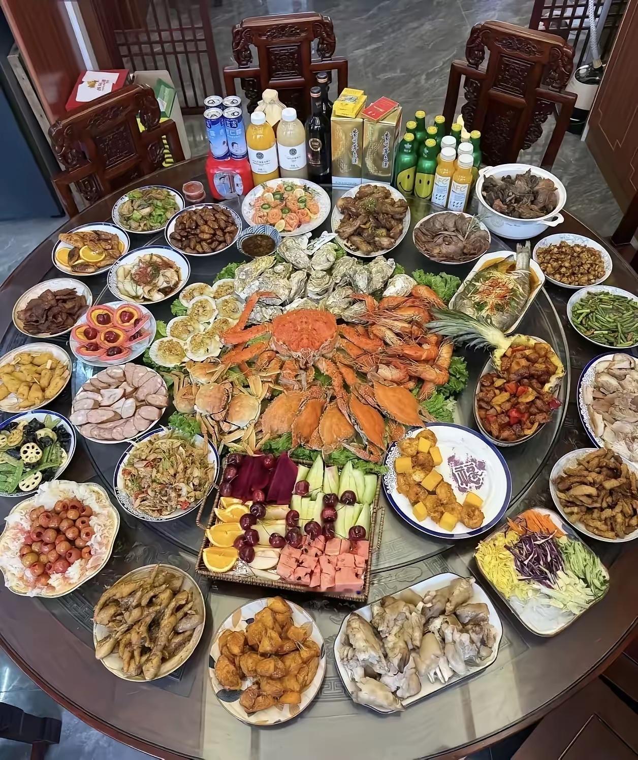 年夜饭，就这么整，花多少钱不是个事，必须要有过年的味道，