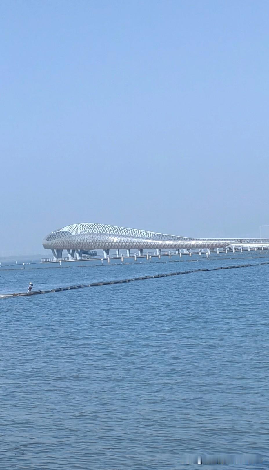 苏州湾东太湖观景台。