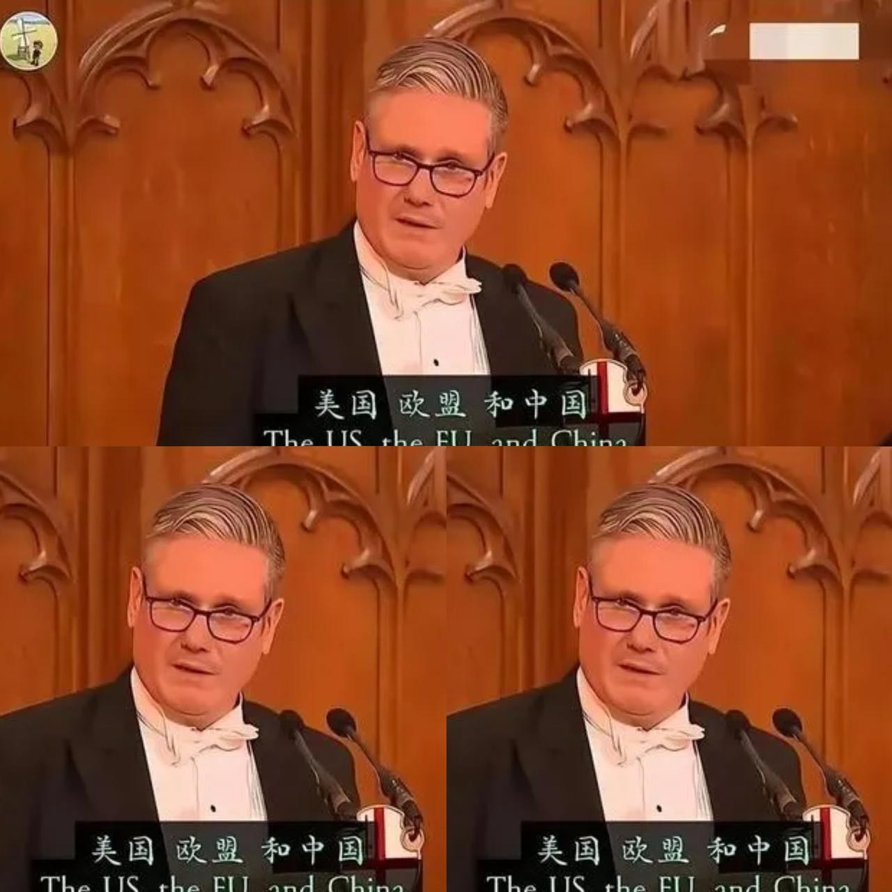 特朗普没想到，估计普京也没想到，英国首相居然当着全世界的面说：“中国，是世界三大