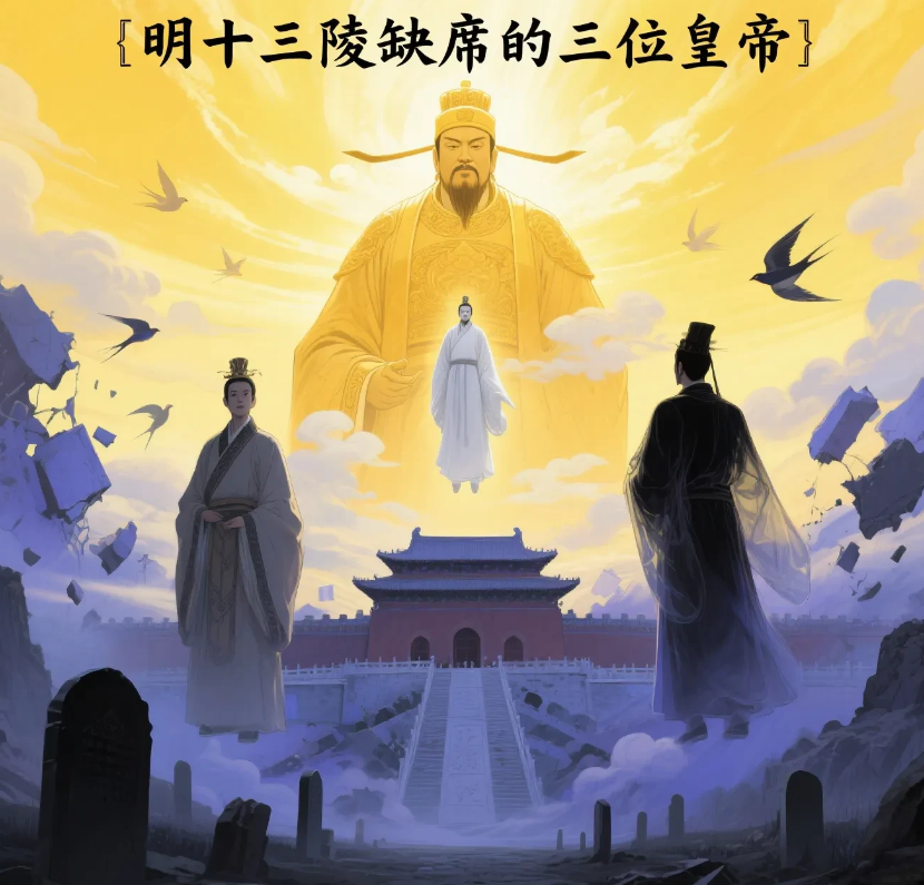 大明总共16位皇帝，却只有十三陵，那还有三位皇帝去哪儿了？