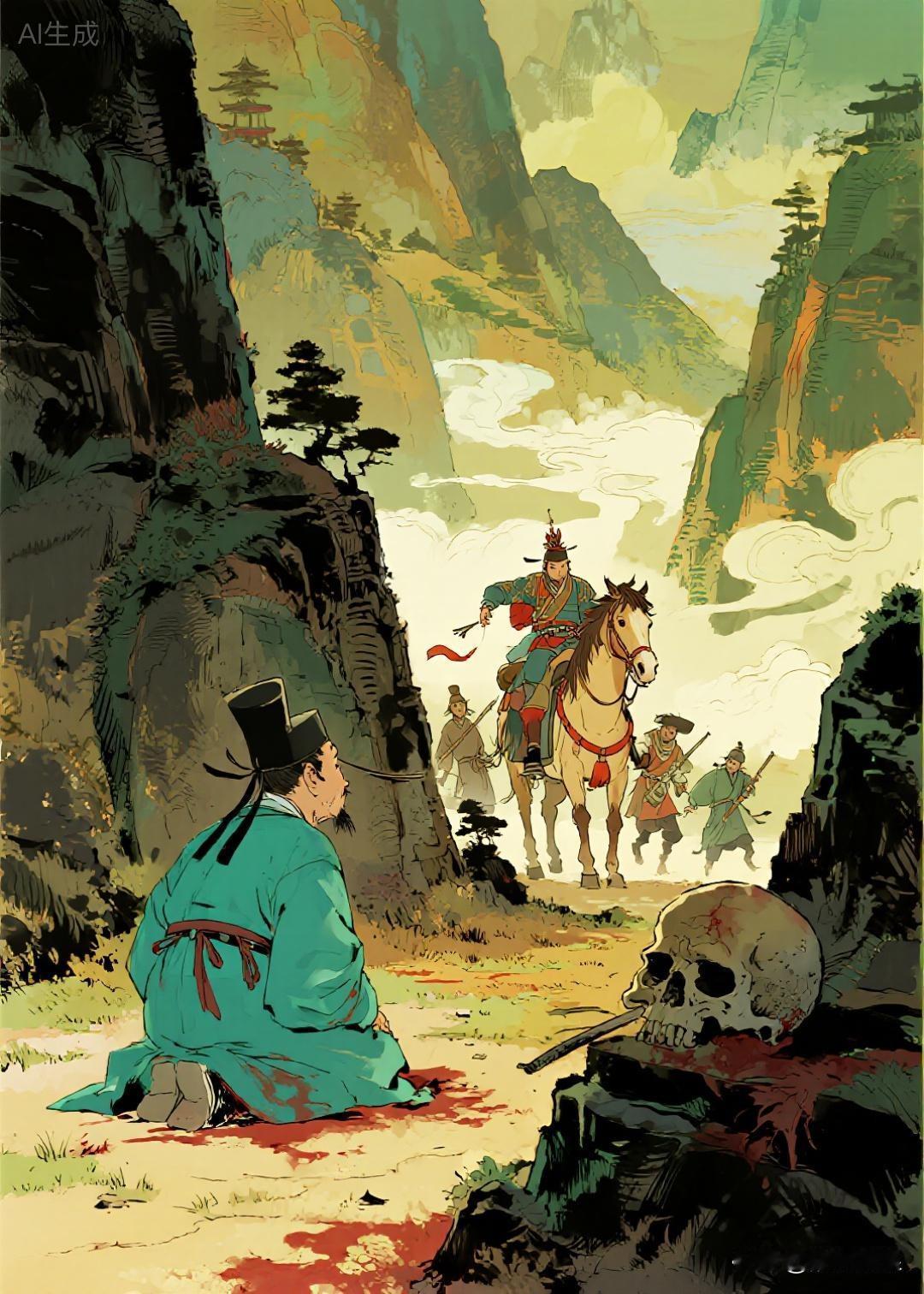 明朝传奇故事明朝正德年间，巡按御史在陕西巡察。下面报来一件奇事：有一个书生赴京
