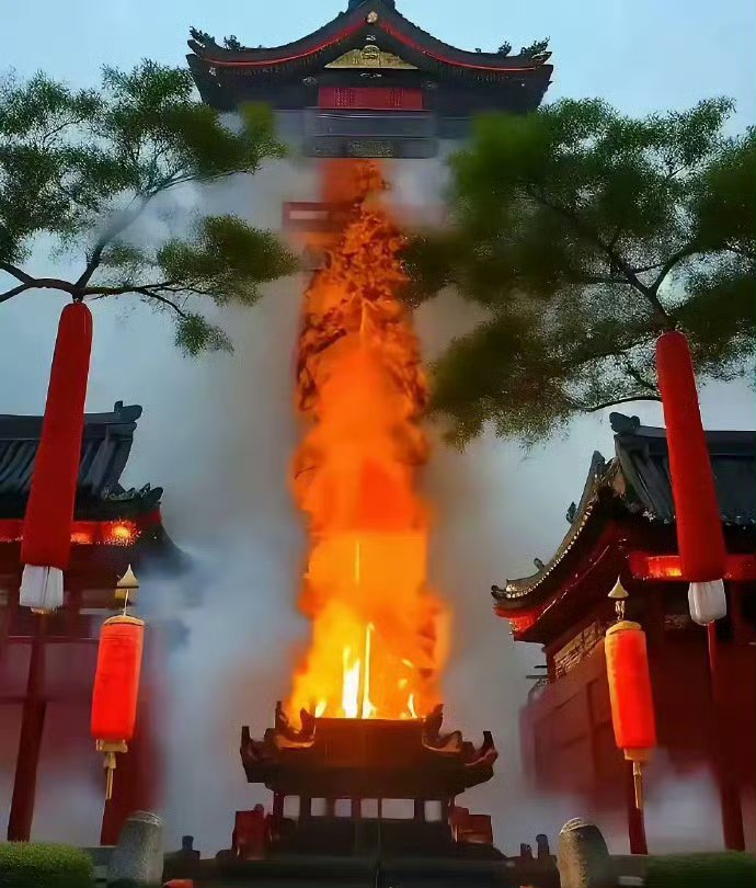 玄学，遇到佛香不可立刻滑走，一定要许下心愿，说啥都灵，所念皆所愿。