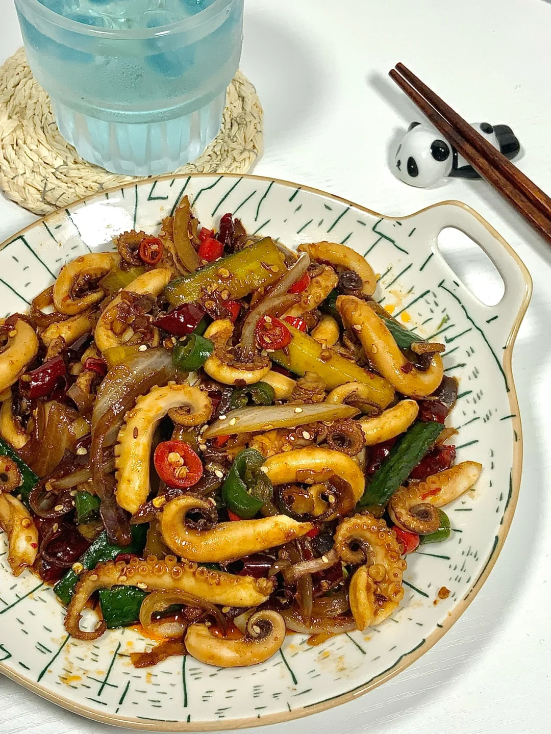 干锅鱿鱼须｜香辣开胃🌶️超级下饭🍚孜然味🥺