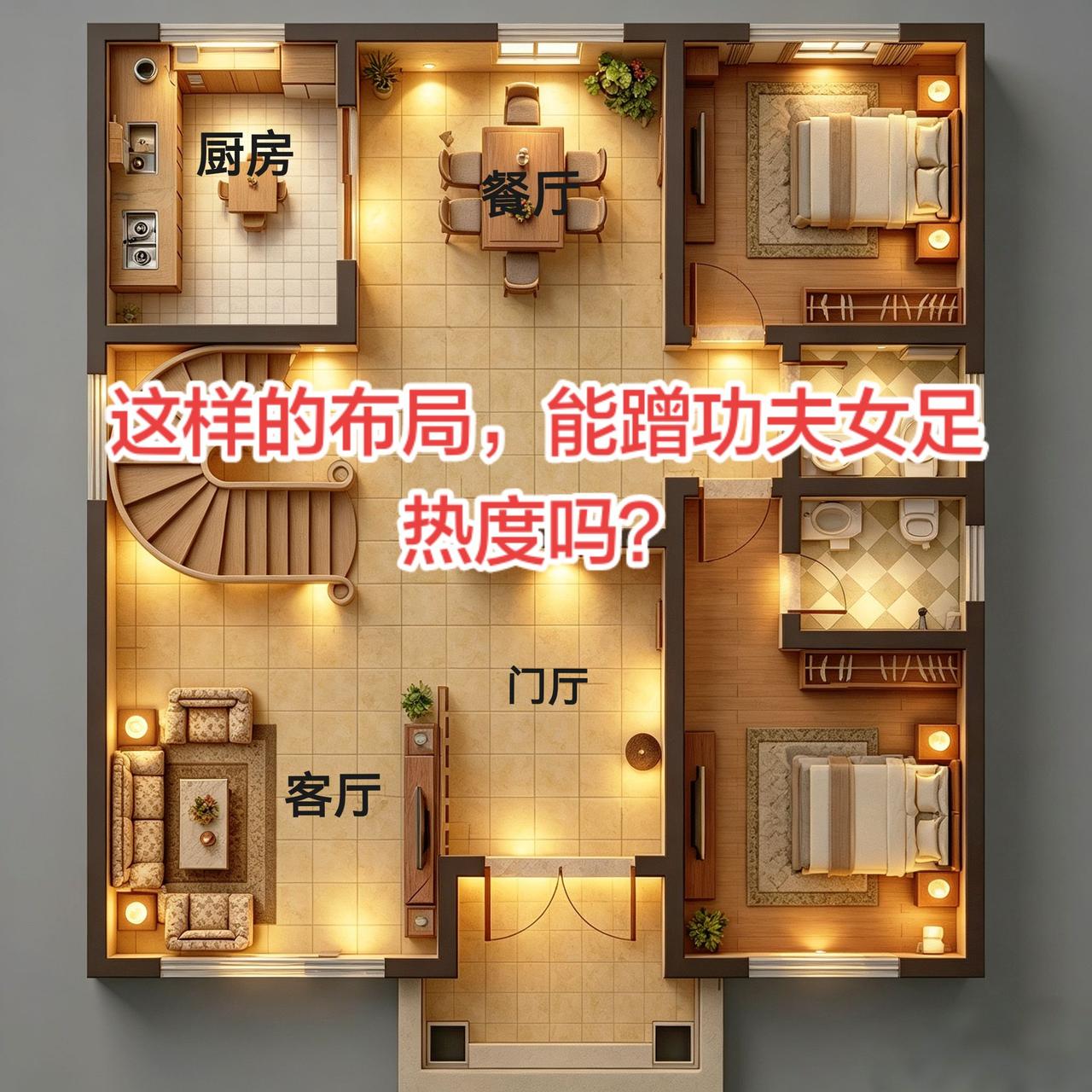 自建房的我也来蹭蹭热度可以吗？功夫女足别墅别墅设计农村自建房