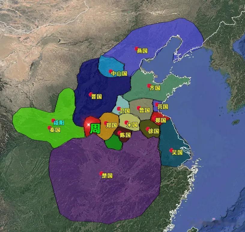 西周分封800诸侯国真相：最小封地到底有多小？你能想象吗，一个国家的全部领土，